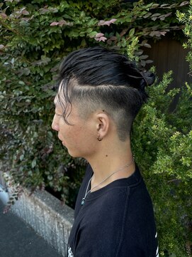 髪結 花鳥風月 マンバンヘア