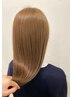 【お悩み解決】似合わせカット+髪質改善ストレート+ミルボントリートメント