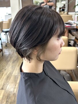 ジッピー ヘアーコレクション 丸みショート　イヤリングカラー