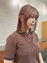 ニール シトロン 名古屋 伏見 丸の内(NEELU citron)&nbsp;【Neelu_misa】ミルクティーベージュ