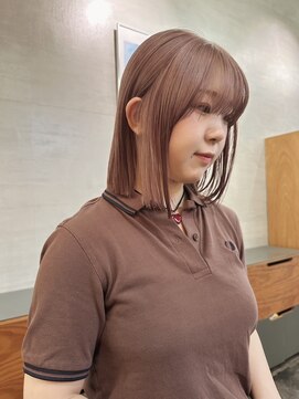 ニール シトロン 名古屋 伏見 丸の内(NEELU citron) 【Neelu_misa】ミルクティーベージュ