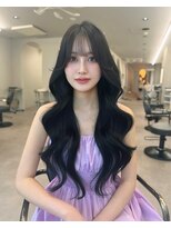 リッカ(LICCA)&nbsp;【LICCA 伊崎優李】大人ロング韓国ヘア/レイヤーカット/前髪