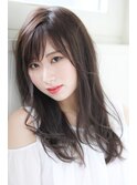 ☆ゆるふわセミロング×アッシュベージュ☆
