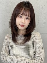シェリー バイ フォルテ(SHERRY by FORTE) 韓国ヘア　レイヤーカット　顔まわりカット　前髪