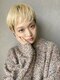 パロ(PALO)の写真/【四日市/似合わせカット】軽さのあるショート×お客様の肌色に合ったベストなカラーで抜け感スタイルに◇