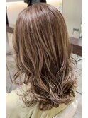 3Dセミロングヘア
