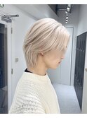 ニュアンスパーマ/韓国マッシュ/スパイキーショート/渋谷