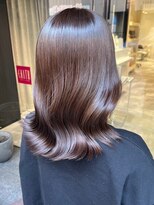 アース 豊橋店(HAIR&MAKE EARTH)&nbsp;圧倒的艶感！透明感カラー＋トリートメント