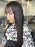 ナチュラルストレート/10代/20代/30代/外苑前