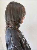 顔まわりレイヤー × セミウルフ