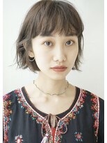 トリッカ 銀座(tricca)&nbsp;ニュアンスボブ/外ハネ/デジタルパーマ