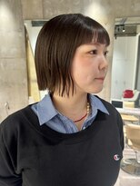 ヨーク(yoke)&nbsp;【 yoke×HINAKO】ボブ/アッシュベージュ/おりーぶべー