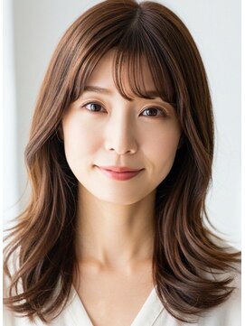 クロム(CHROM) 前髪あり20代30代40代髪質改善白髪染め入間