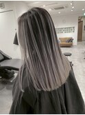 ハイライトバレイヤージュダブルカラーケアブリーチ20代30代40代