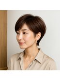 ミセス美フォルムショート　20代 30代 40代 50代 60代 髪質改善