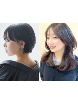 【名古屋駅】トレンド×私らしさを実現♪顔型/生えグセを活かして大人可愛いStyleに*ショート、ボブが得意!