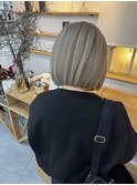 ボブ・ハイトーン・ブリーチ