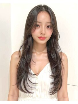 ブロウ ネックス ザ サロン 表参道(VLOW nex the salon) 【ANRI韓国風♪】韓国風ツヤ感レイヤー /韓国/暗髪/髪質改善