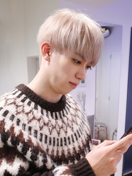 カシェル トウキョウ(Cashel Tokyo) メンズハイトーン ホワイトミルクティー ベージュ グレージュ