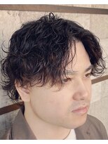 シザーズ(SCISSORS)&nbsp;メンズウルフ/ツイストスパイラルパーマ/波巻きパーマ/郡山