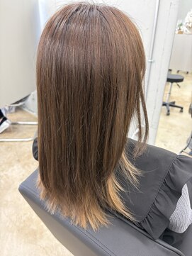 インナーカラー&レイヤースタイル