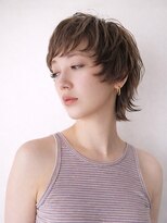 ペスカケイクリエイティブ(PESCA K-CREATIVE)&nbsp;透明感ショートマレット｜モノトーンカラー×ローライト　3