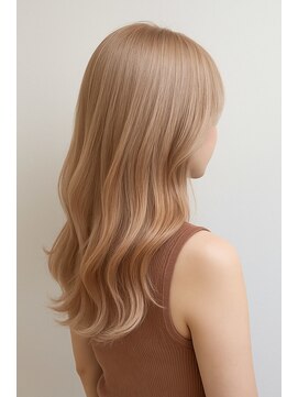 ミー 岡崎(mii) miiピンクベージュ[岡崎/稲熊/ブリーチ/デザインカラー]