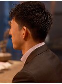 銀座ツーブロックメンズパーマ