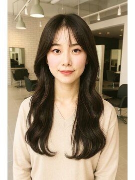 リコヘアー(LiCO HAIR) 那覇/イメチェン/ピンクベージュ/アンブレラカラー/前髪