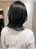 髪質改善/縮毛矯正/顔周りワンホンレイヤー/グレージュ/千葉