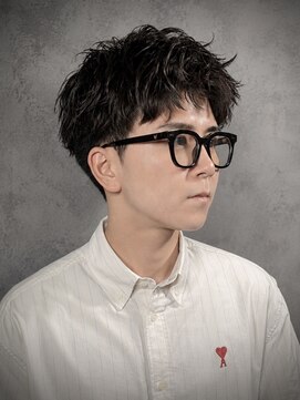 アウル 心斎橋(owl) 【ルーズショート】刈り上げ/短髪/ルーズパーマ/men's
