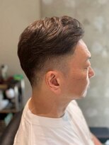 エムエイチザバーバー 本町(MH THE BARBER) フェードアップバングショート【北浜・淀屋橋】