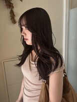 ムージー(moug) ラベンダーブラウン /暗髪/韓国/広島/袋町