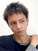 グリーンミドル(GREEN middle)&nbsp;メンズベリーショート/メンズウルフ/メンズカット/ハイライト