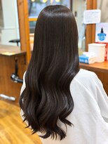 ウフヘアー(ufu hair) コテ巻きロング