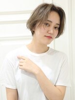 シェア 梅田 バイ ケーツー(SHARE 梅田 by k-two) 前髪なしショートカット☆30代/40代/50代/グレイヘア/髪質改善