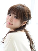 アース 北谷店(HAIR&MAKE EARTH)&nbsp;簡単ハーフアップアレンジ