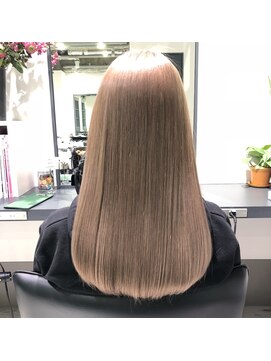 ルイス(L'wis) プレミアムケアトリートメント+プラチナシルクアッシュ