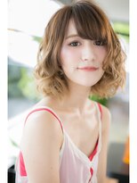 ヘアーショップ エヌアンドエー 越谷店(hair shop N&A) フワフワ×鎖骨ミディアム