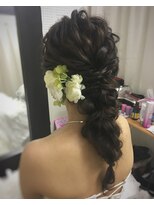 ヘアアンドケア エジェリラボ(hair&care egerie lab)&nbsp;【egerie lab.】二次会、パーティーに☆ルーズポニーテール♪