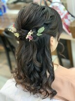 シム テンジン(hair & beaty SIM tenjin) お呼ばれヘアセット♪