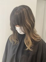 アライブ ハラジュク(ALIVE harajuku)&nbsp;エアータッチバレイヤージュホワイトベージュ