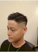 サイドラインスキンフェード[床屋/シェービング/渋谷]