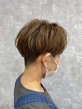 ノア 北浦和店(Noa) ミルクティーベージュ/ショートボブ/ショート/カット＋カラー