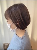畠山雄大　大人可愛い　ひし形マッシュボブ・メルティーカラー　