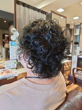 ジールドゥーエ(Zeal due) 夏パーマ