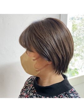 ヘアスペース リズム グリーン(Hair space Rizm green) 耳掛けショート 30代40代50代60代