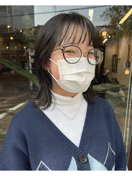 コレット ヘアー 大通(Colette hair) 切りっぱなし × シースルーバング☆