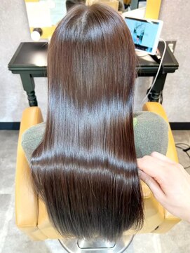 ラルムバイシー 新宿(LARME by Sea) 地毛風髪質改善ストレート【新宿/髪質改善】