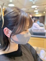 ネオリーブ モカ 川崎チネチッタ店(Neolive mocca)&nbsp;結んで可愛い後れ毛　韓国風顔まわり　小顔カット　【川崎】